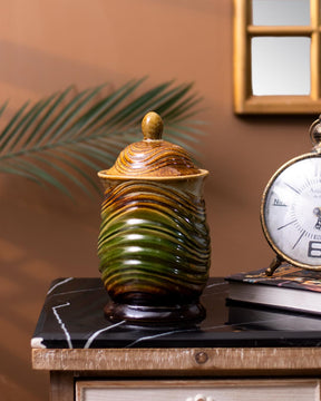 Navajo Lidded Vase - Small - The Decor Kart 