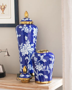 Adian Decorative Lidded Jar - Small
