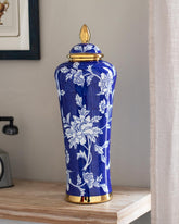 Adian Decorative Lidded Jar - Large