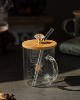 'I Love You' Clear Coffee/Milk Mug