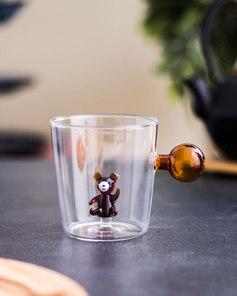 Tiny Animal Wine Glass
