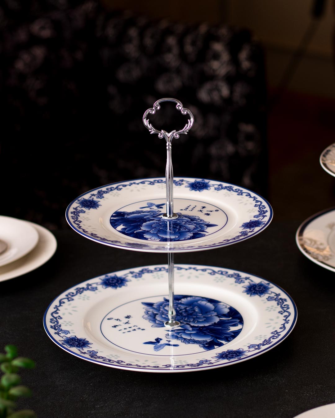 Myrah 2-Tier Cake Stand - The Decor Kart 