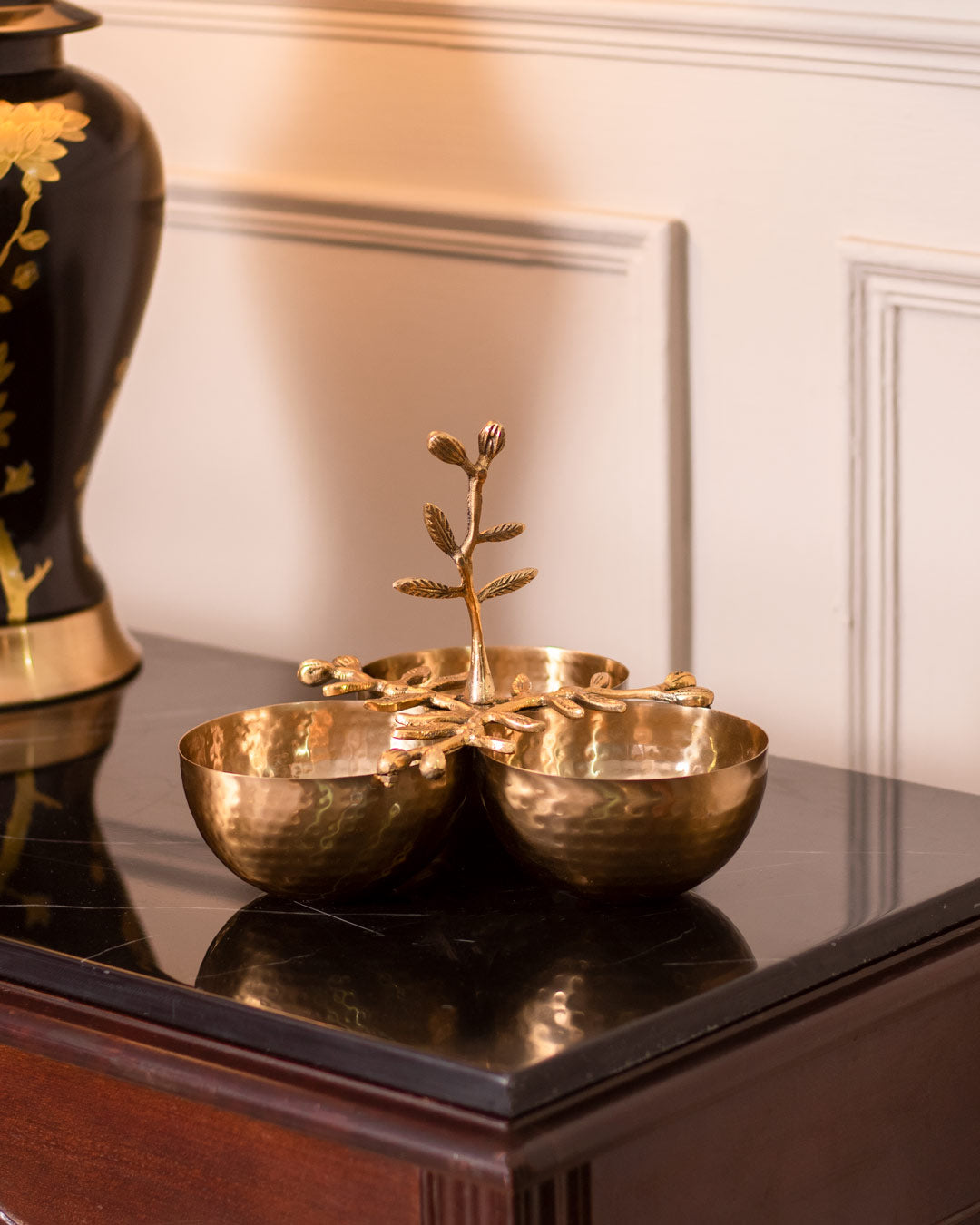 Hawthorne 3-Section Snack Bowl - The Decor Kart 