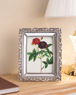Rosehill Mirrored Photo Frame - Silver - The Decor Kart 