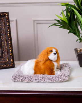Playful Pup Tabletop Plush Toy
