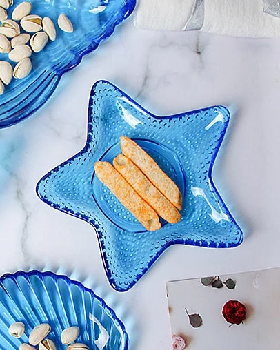 Starfish Glass Platter