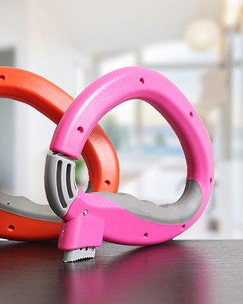 Heavy Duty D Shaped Carry Bag Handle - Pink