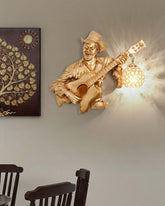 Guitarist Wall Sconce - The Decor Kart 