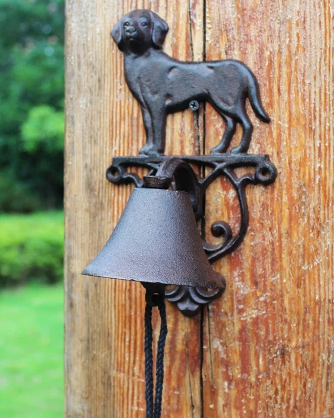 Loyal Friend - Cast Iron Wall Mounted Bell - The Decor Kart 