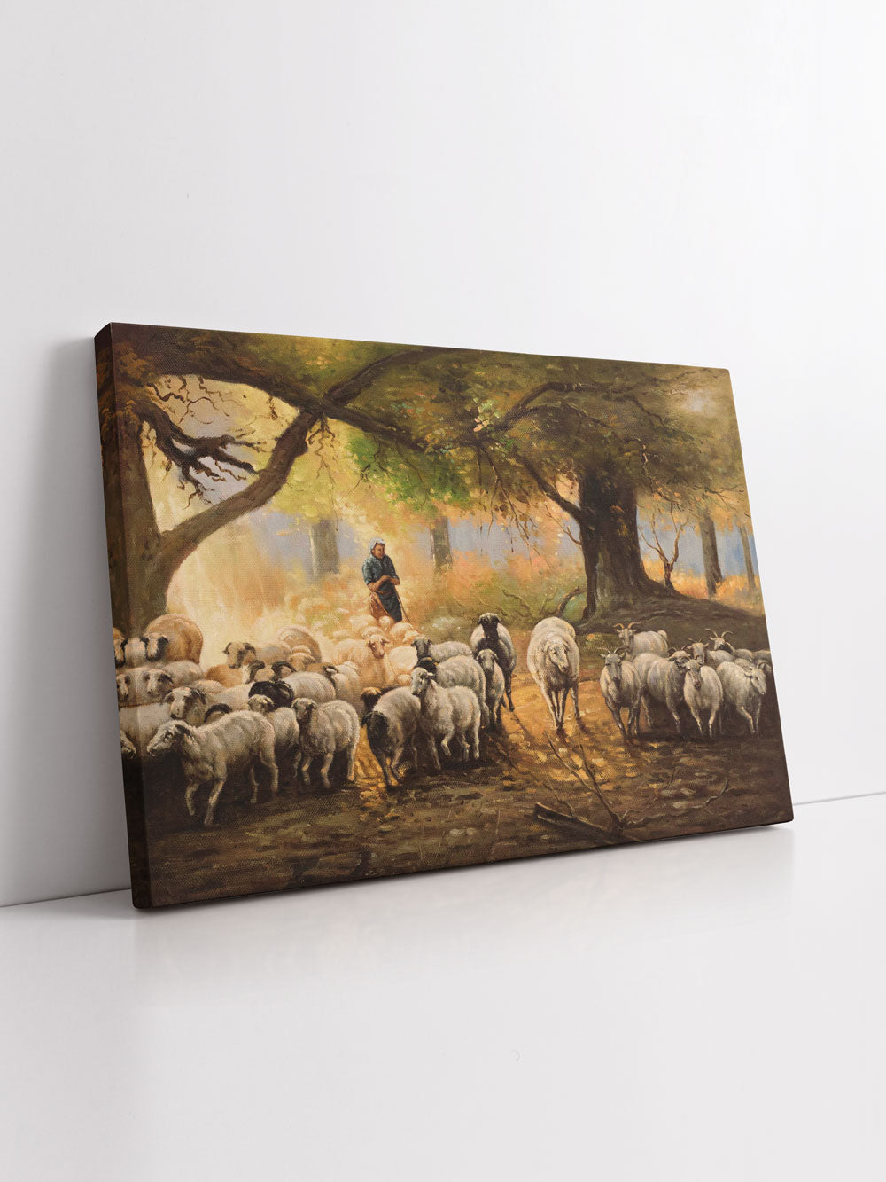 "The Sheep" Handmade Oil Painting 36"x 48"