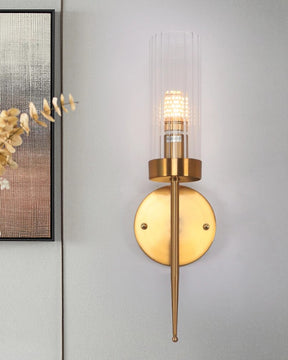 Modern Ambient Wall Sconce - Clear - The Decor Kart 