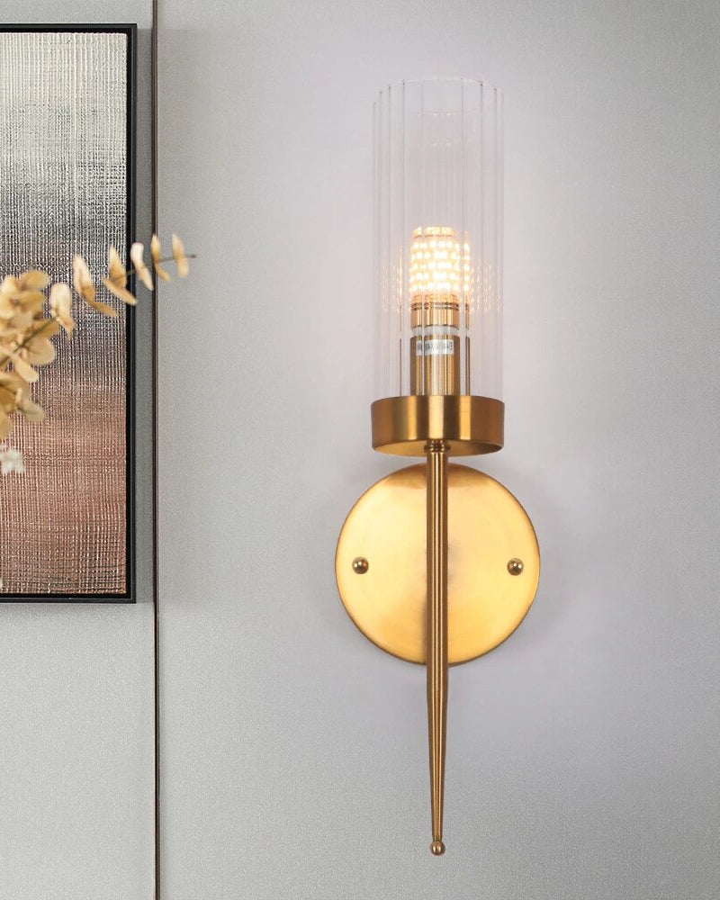 Modern Ambient Wall Sconce - Clear - The Decor Kart 