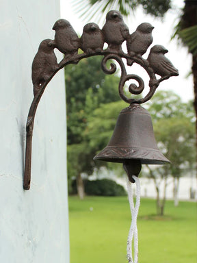 The Committee - Cast Iron Wall Mounted Bell - The Decor Kart 