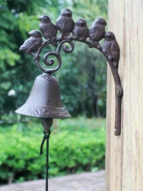 The Committee - Cast Iron Wall Mounted Bell - The Decor Kart 