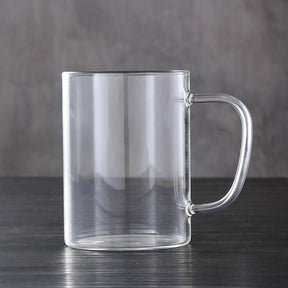 High Quality Borosilicate Glass Mug - Set Of 2