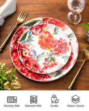 English Picnic Dinner Plate