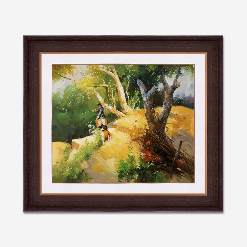 "The Forest" Handmade Oil Painting 20"x24"