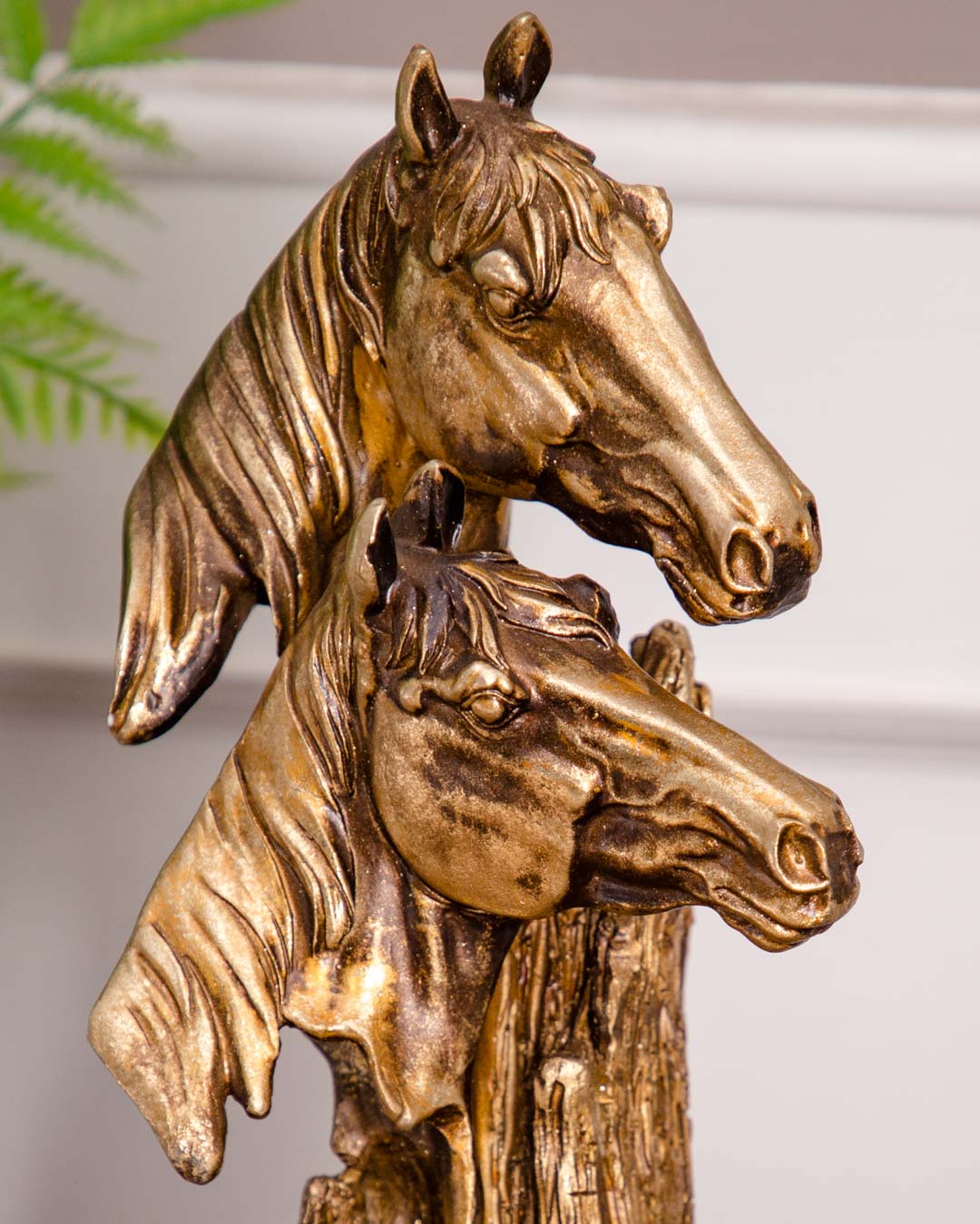 'Graceful Gallopers' Partners in Love Horse Figurine