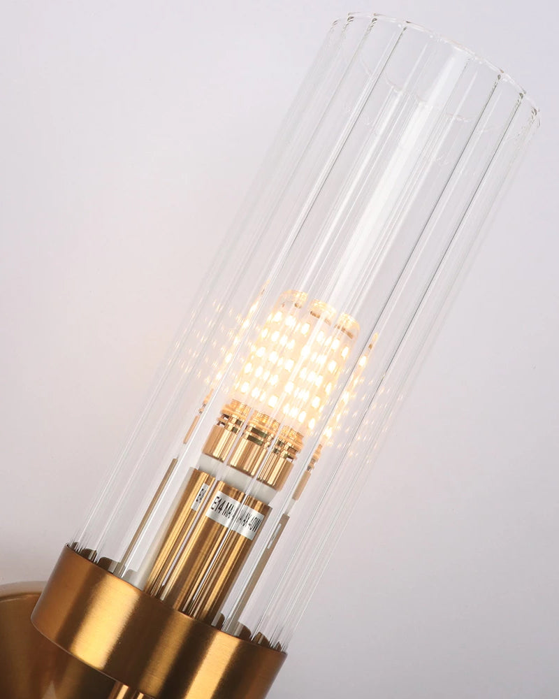 Modern Ambient Wall Sconce - Clear - The Decor Kart 