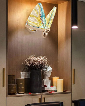 Butterfly Glass Wall Light - The Decor Kart 