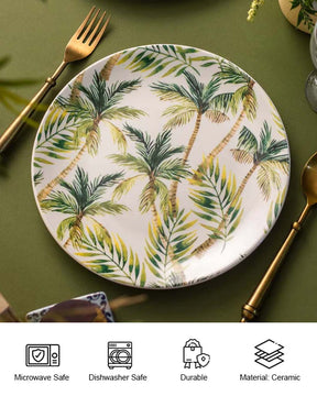 Palm Trees Dinner Plate