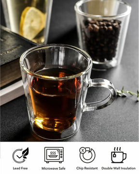 Double Wall Coffee Mug - The Decor Kart 