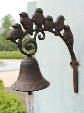The Committee - Cast Iron Wall Mounted Bell - The Decor Kart 