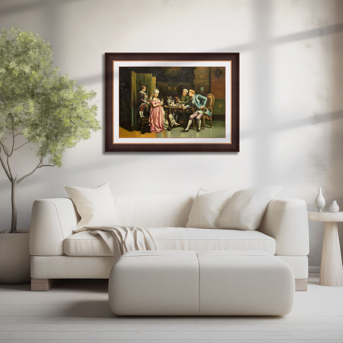 "The Birthday Recital" Handmade Oil Painting 24"x 36"