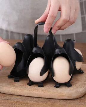 Egguin - Penguin-Shaped 6 Egg Boiler Cooker - The Decor Kart 