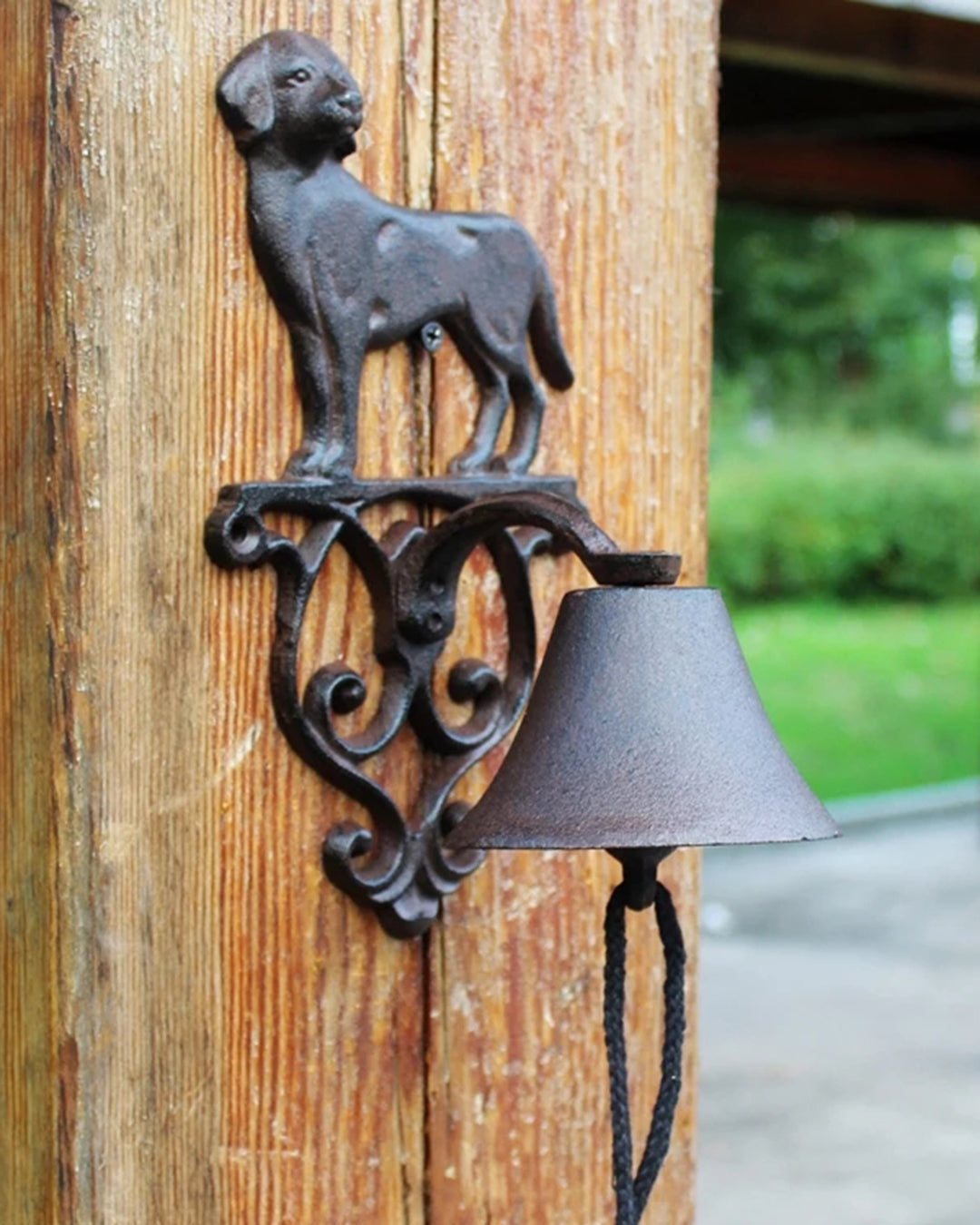 Loyal Friend - Cast Iron Wall Mounted Bell - The Decor Kart