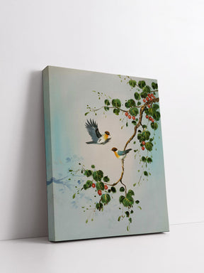 "Birds" Handmade Oil Painting 20"x24"