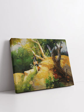 "The Forest" Handmade Oil Painting 20"x24"
