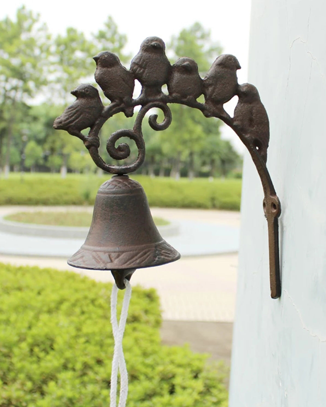 The Committee - Cast Iron Wall Mounted Bell - The Decor Kart