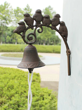 The Committee - Cast Iron Wall Mounted Bell - The Decor Kart 