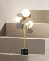 Minimalist Globe Glass Shade Table Lamp - 3 Lights
