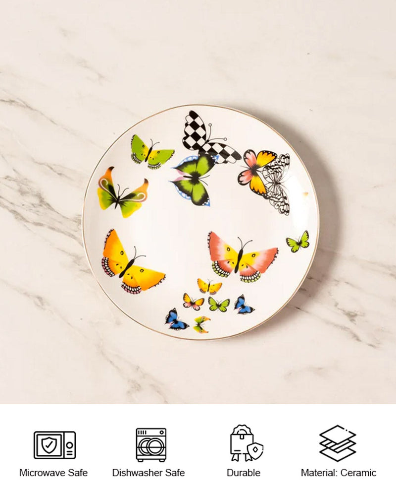 Butterfly Quarter Plate