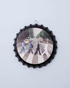 Abbey Road Oversized Wall Bottle Cap - The Decor Kart 