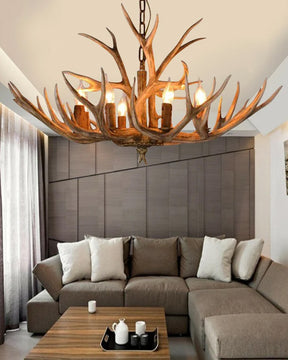 The Antler 6 - Light Geometric Chandelier - The Decor Kart 