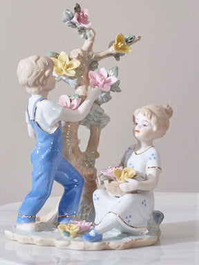 Childhood Dream - Fine Porcelain Figurine - The Decor Kart 