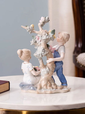 Childhood Dream - Fine Porcelain Figurine - The Decor Kart 