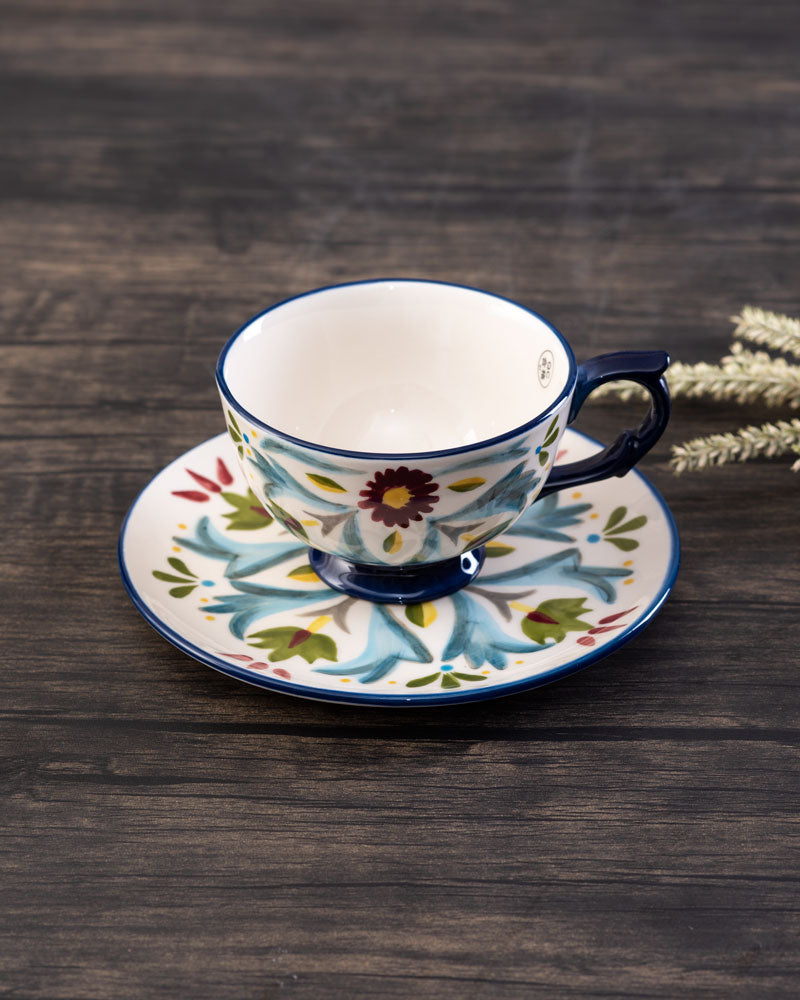 Leon Teacup and Saucer