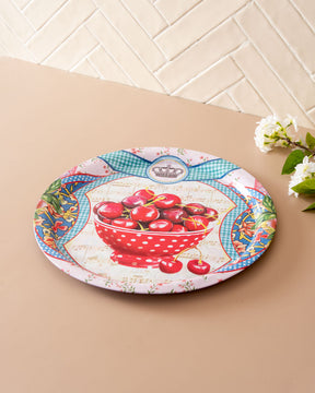 Cherries' Serving Tray - The Decor Kart 