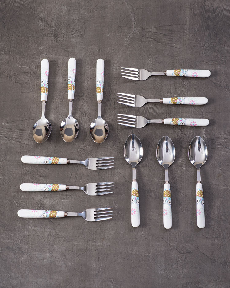 Dessert Fork & Spoons - Set of 12