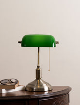 Table Lamps with Glass Shade 