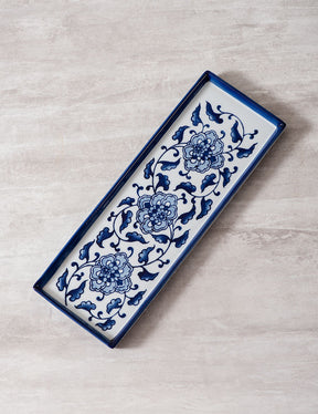 Palace Garden Rectangle Platter - The Decor Kart 