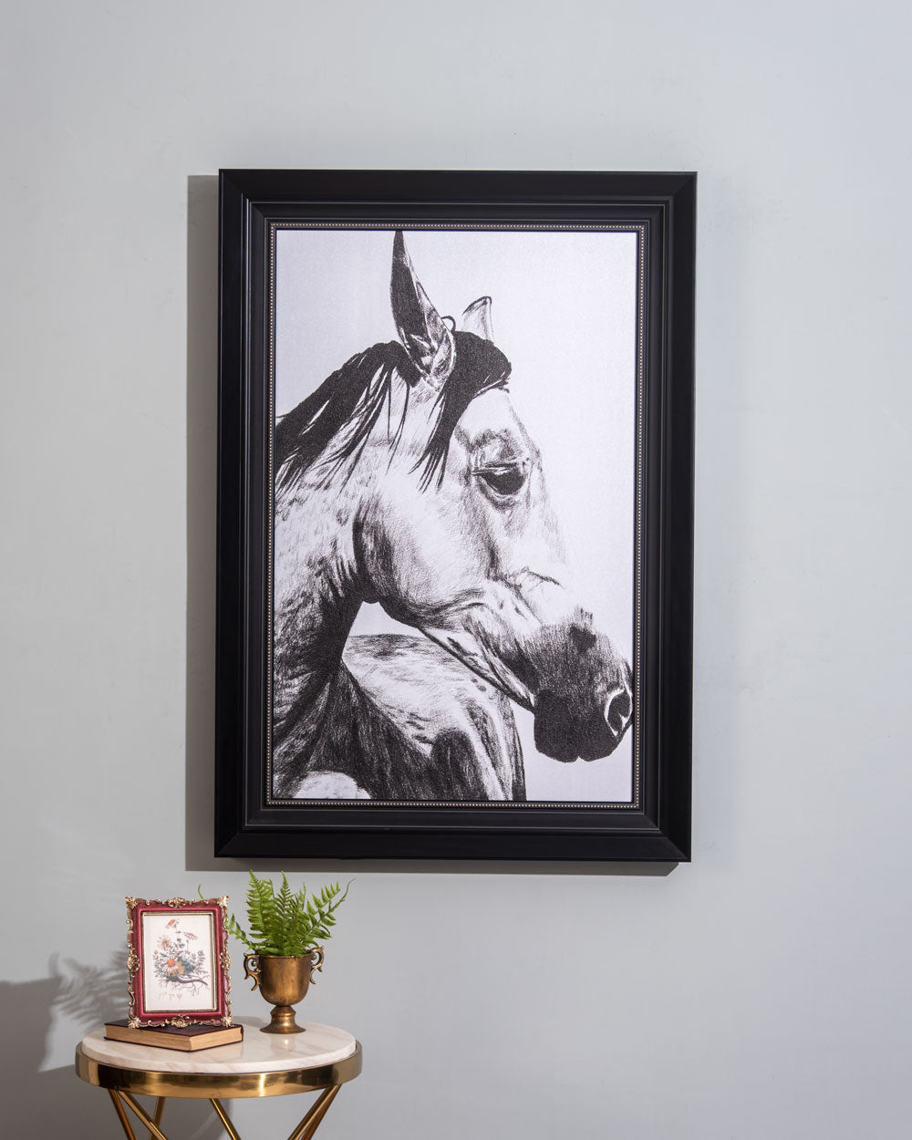 'Equine' Sandblast Framed Wall Art - The Decor Kart
