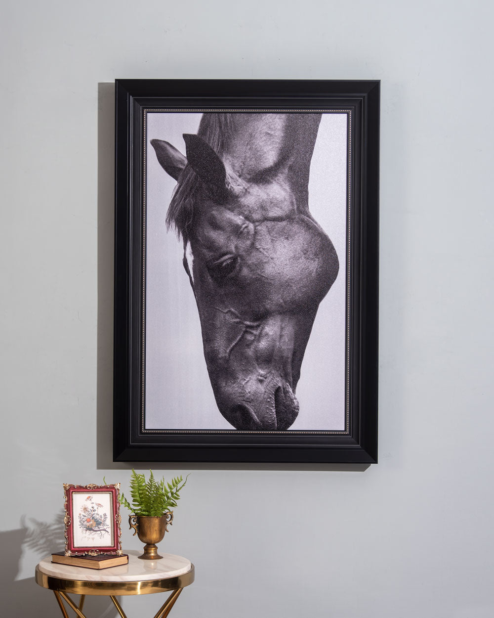 'Equus' Sandblast Framed Wall Art - The Decor Kart
