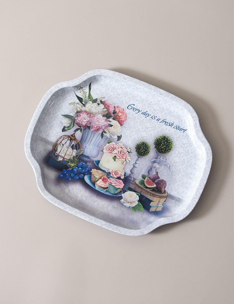Fresh Start' Serving Tray - The Decor Kart 