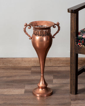 Napoli Antiqued Copper Urn