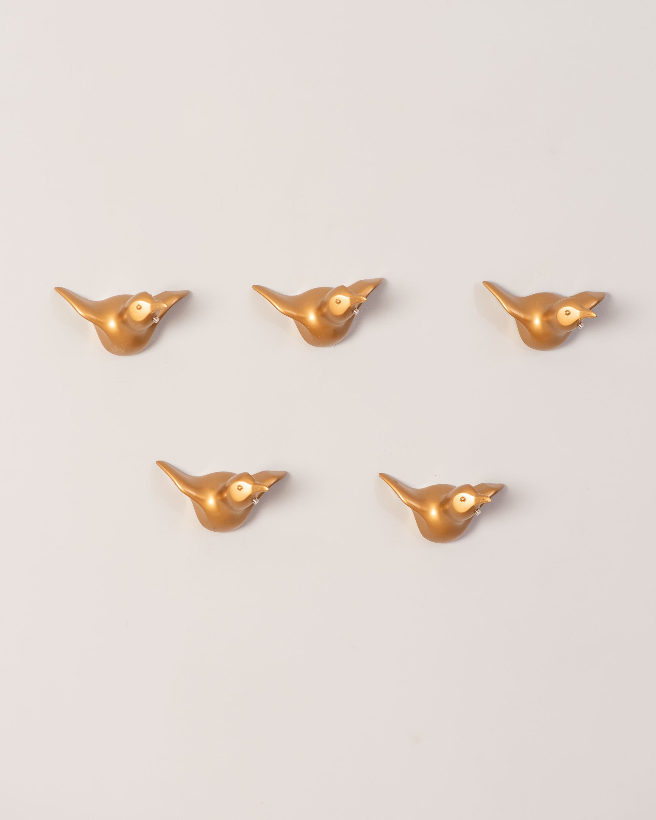 Flying Bird Wall Hooks - Set of 5 - The Decor Kart